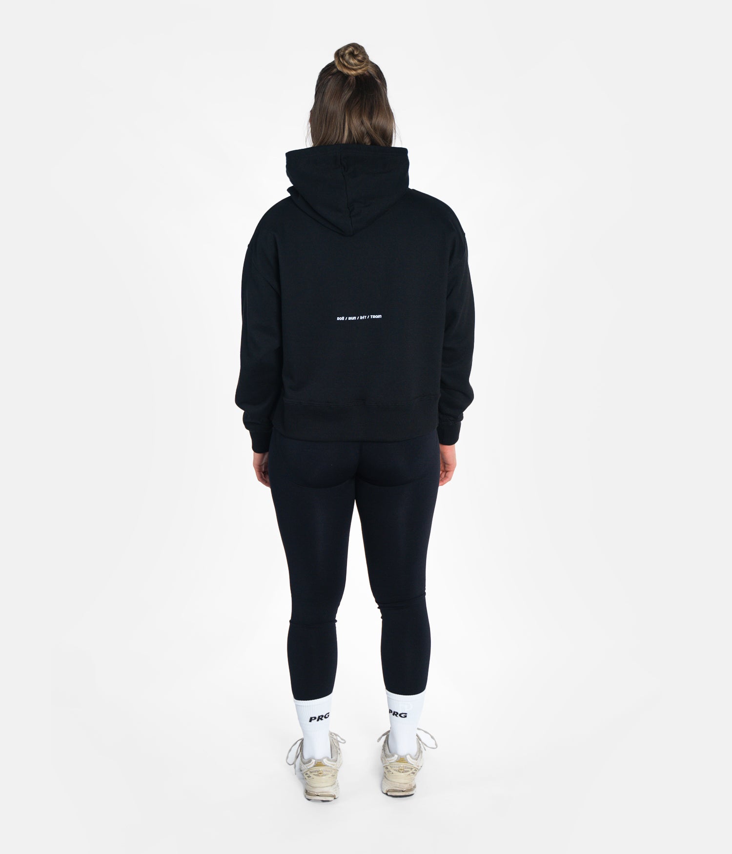 Women’s Vital Cropped Hoodie - Black