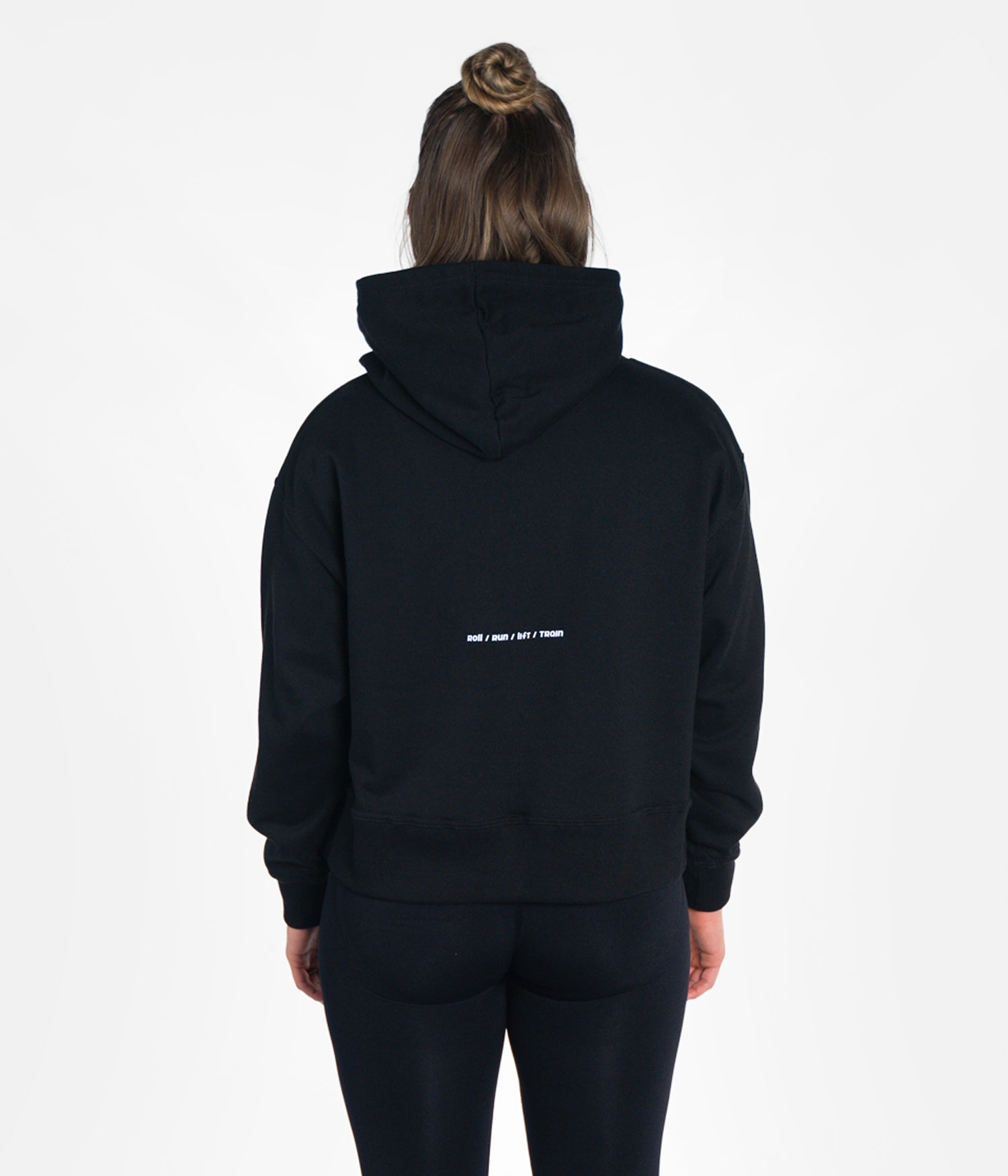 Women’s Vital Cropped Hoodie - Black