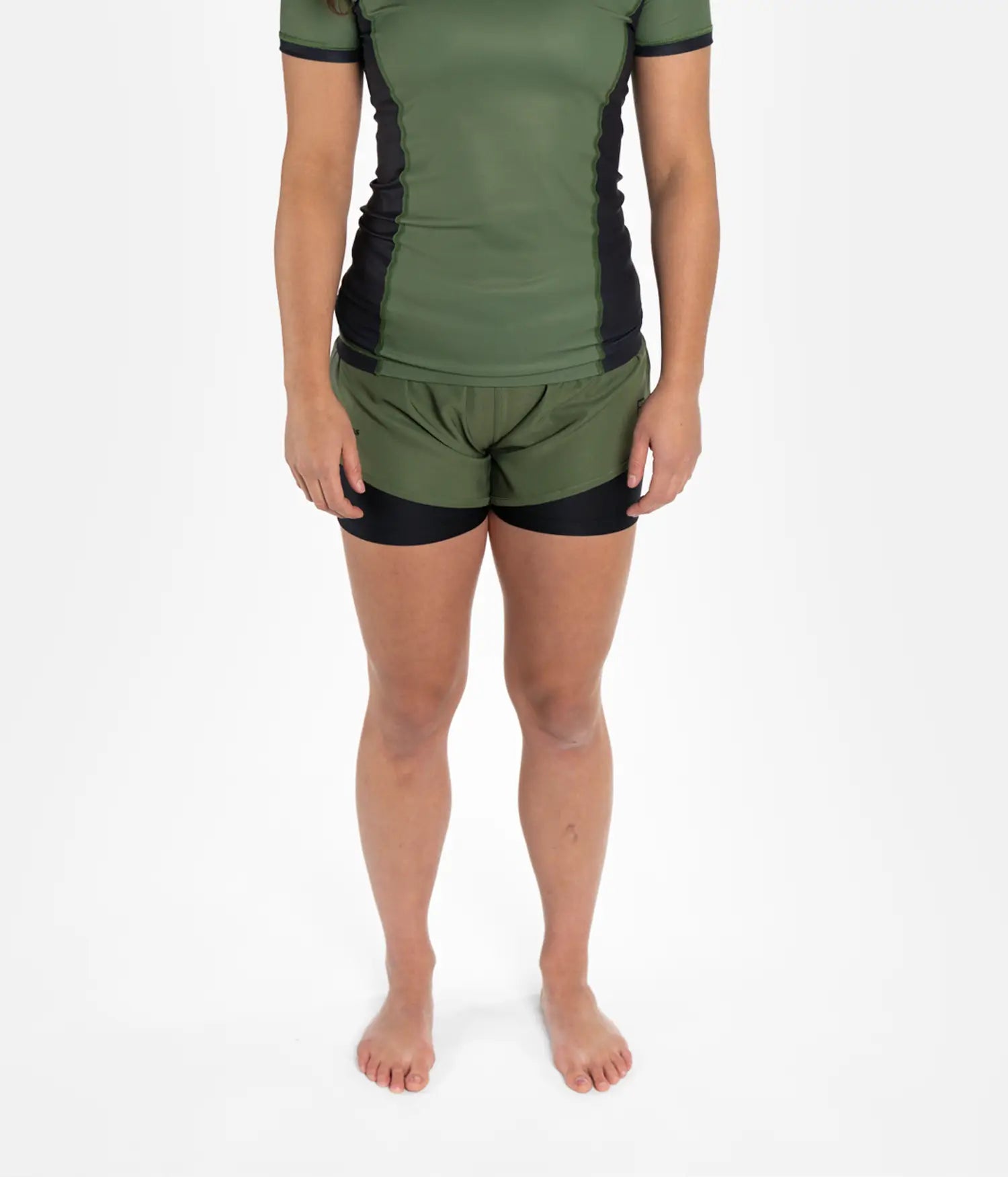 Academy + Khaki Women's Hybrid Shorts
