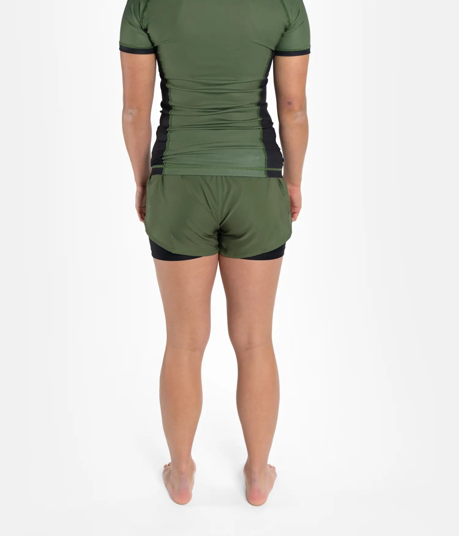 Academy + Khaki Women's Hybrid Shorts