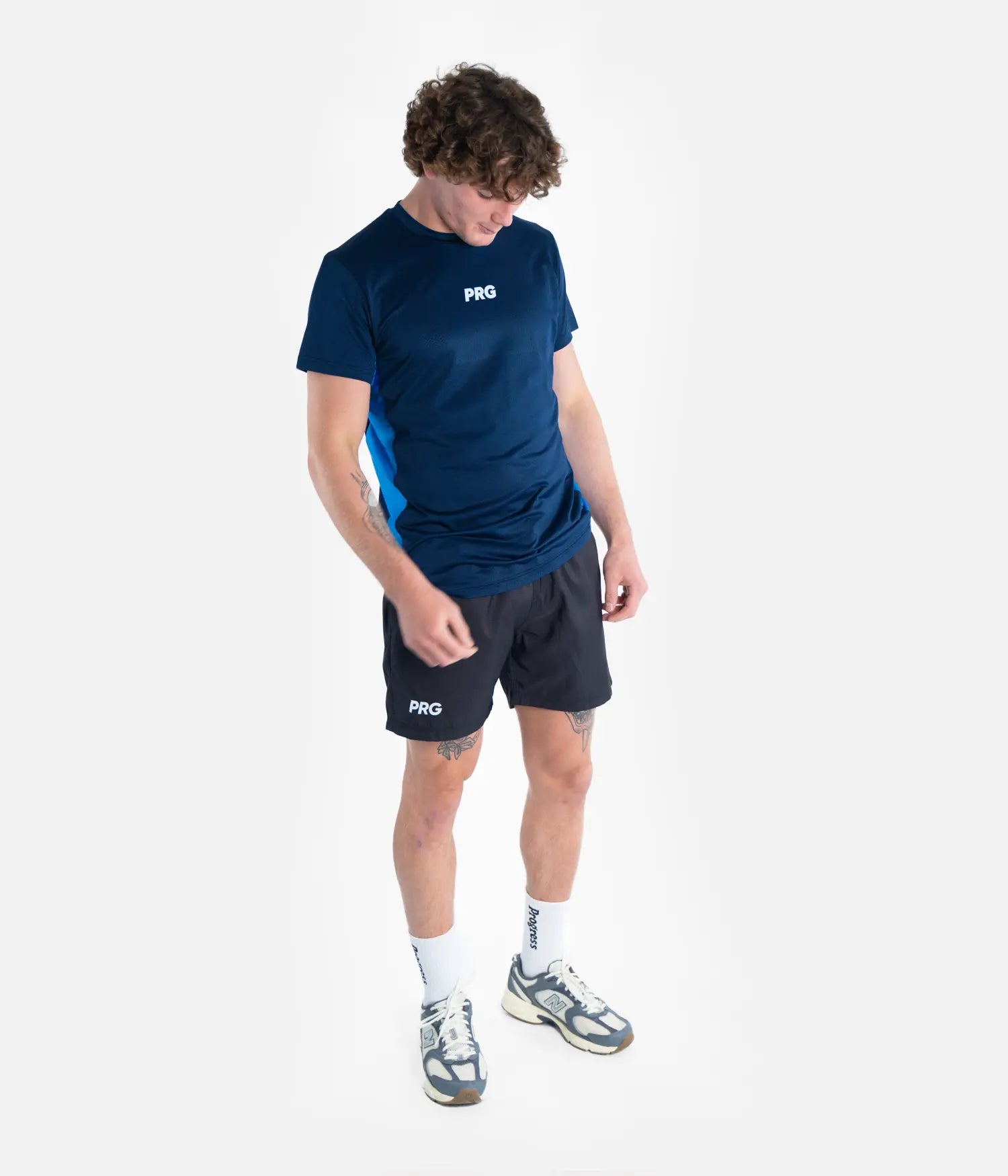 PRG Tech Tee - Navy & Blue