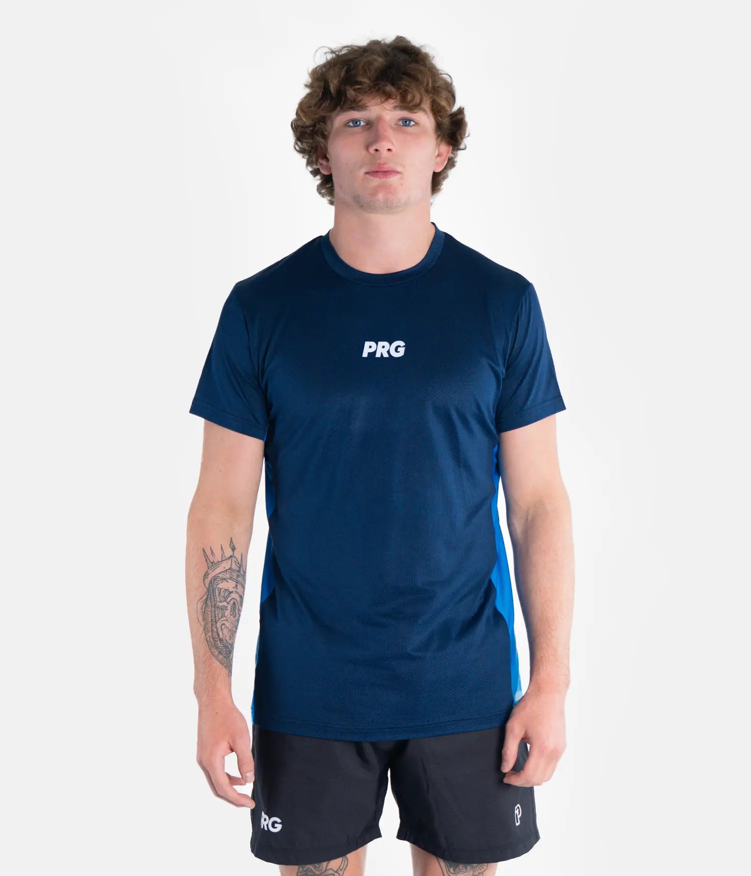 PRG Tech Tee - Navy & Blue