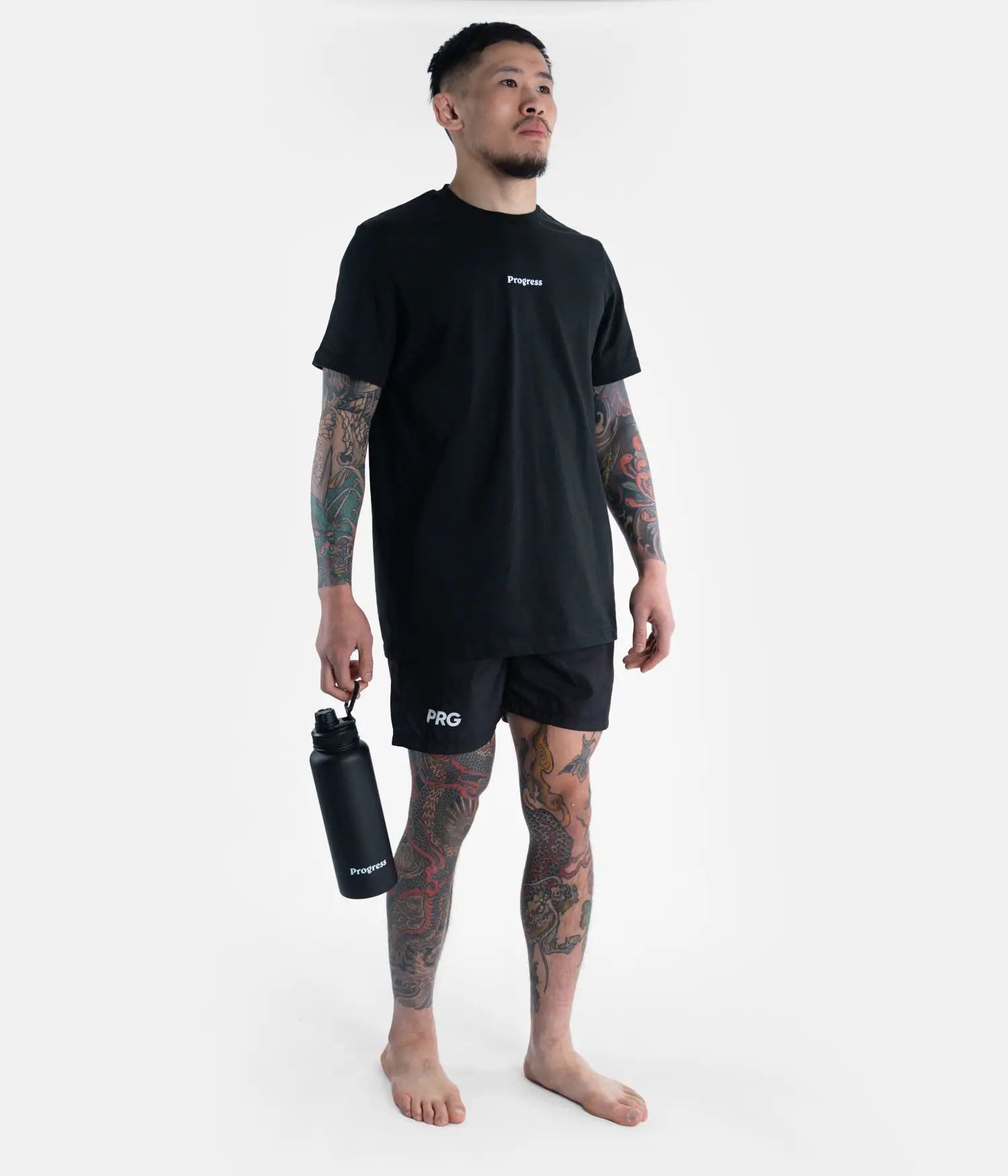 Progress 1.2L Water Bottle - Black