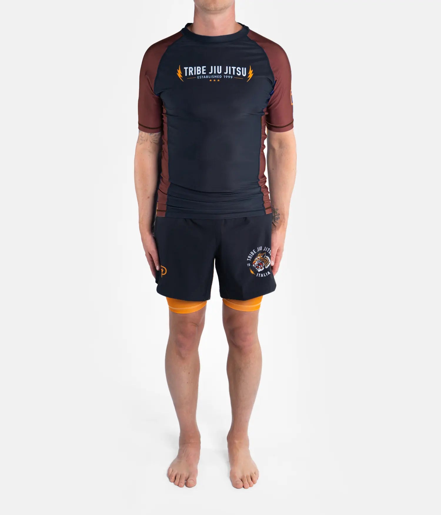 Tribe Ranked Rashguard 2024 - Brown