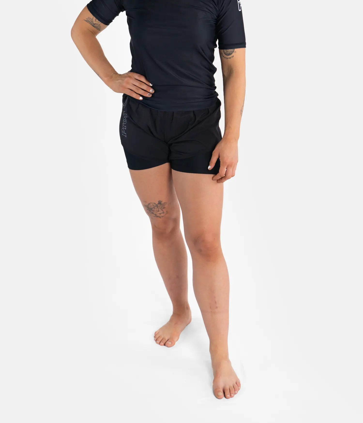 Women's Flex Hybrid Shorts - Black