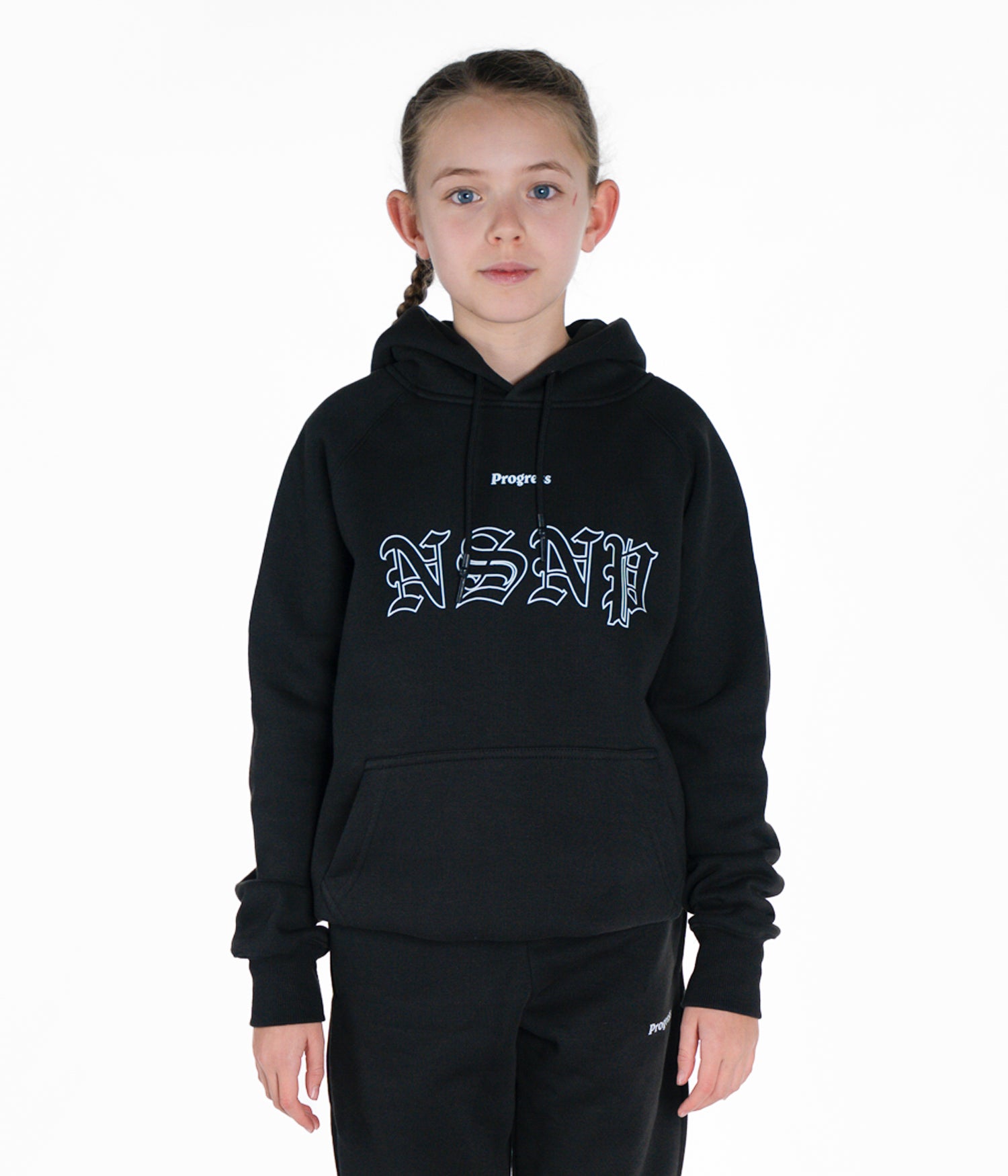 Kids NSNP Hoodie - Black