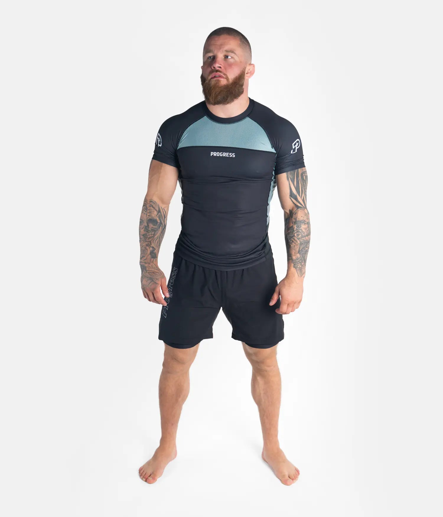 The Panther Rashguard - Black