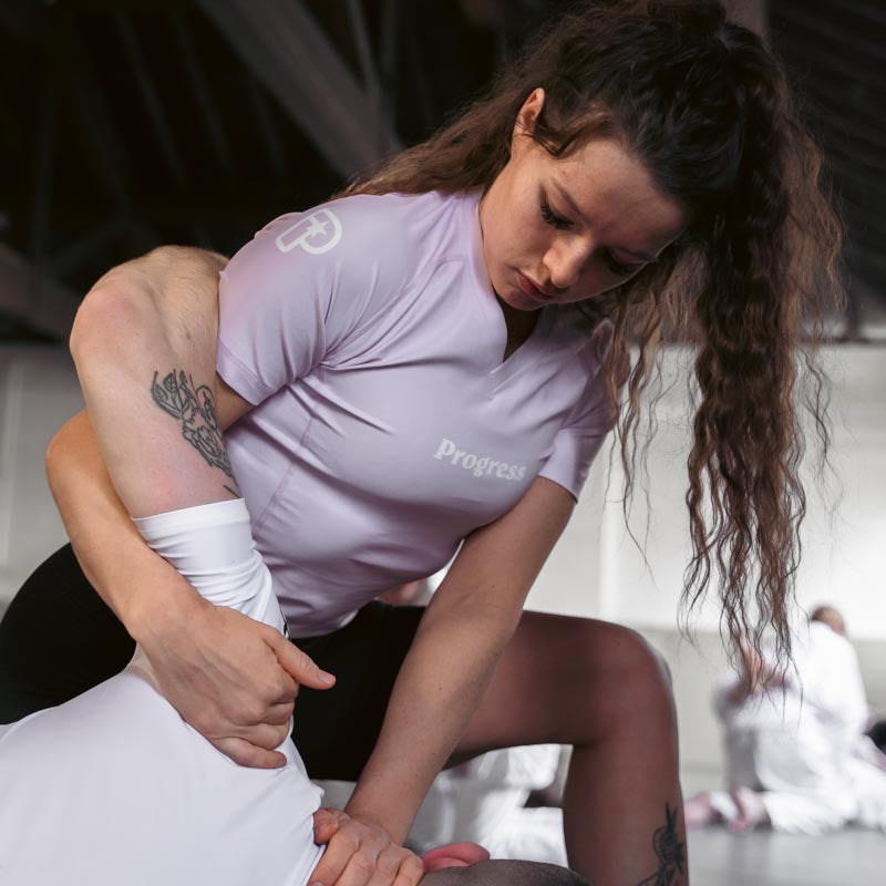 Academy+ Women's Rashguard - Pink