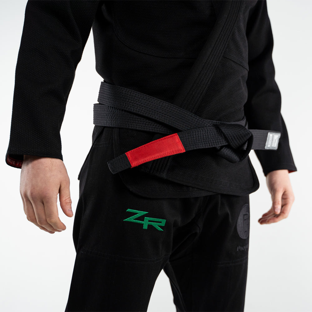 ZR Europe x Progress Jiu Jitsu Kimono- Black