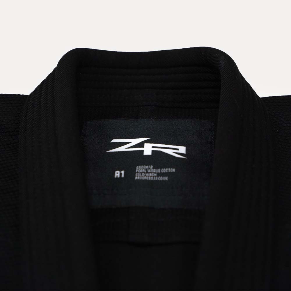 ZR Europe x Progress Jiu Jitsu Kimono- Black