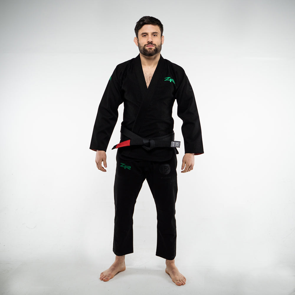 ZR Europe x Progress Jiu Jitsu Kimono- Black