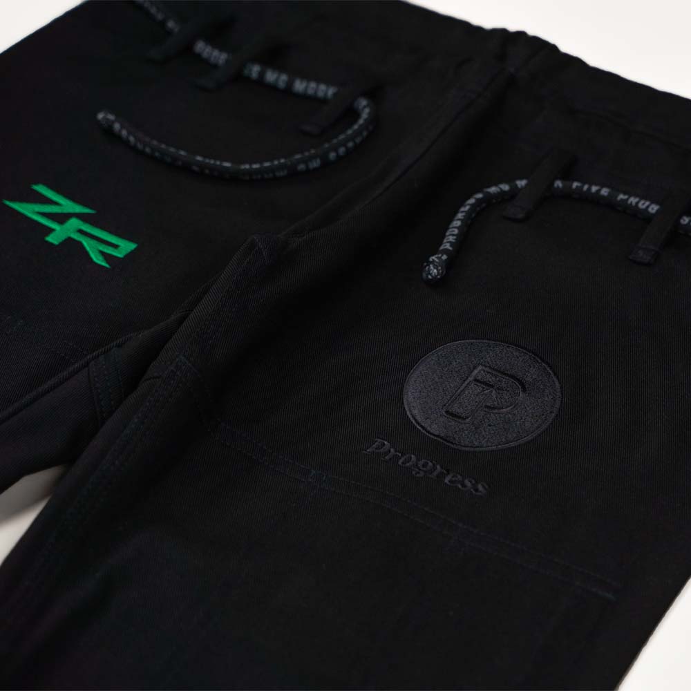 ZR Europe x Progress Jiu Jitsu Kimono- Black