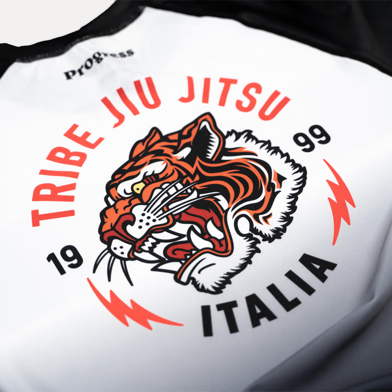 Tribe Ranked Rashguard - White