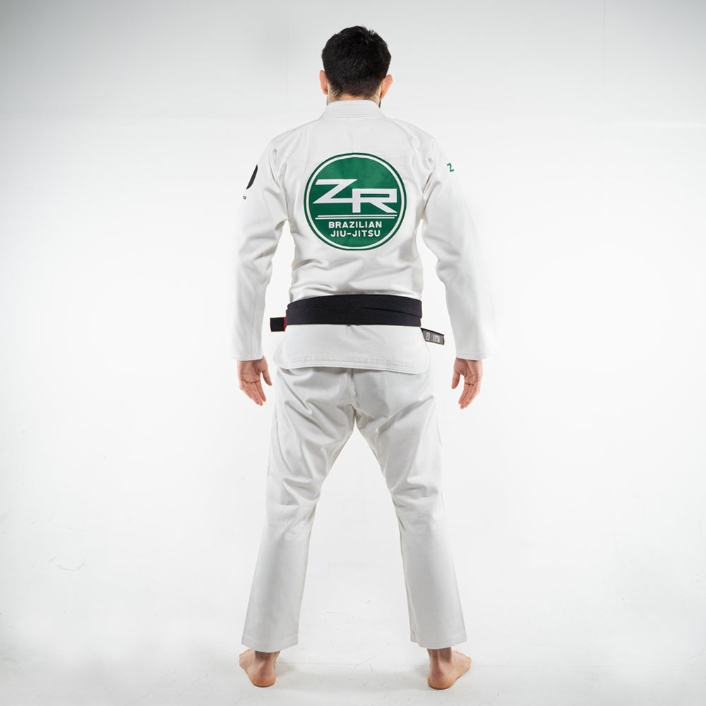 ZR Europe x Progress Jiu Jitsu Kimono- White