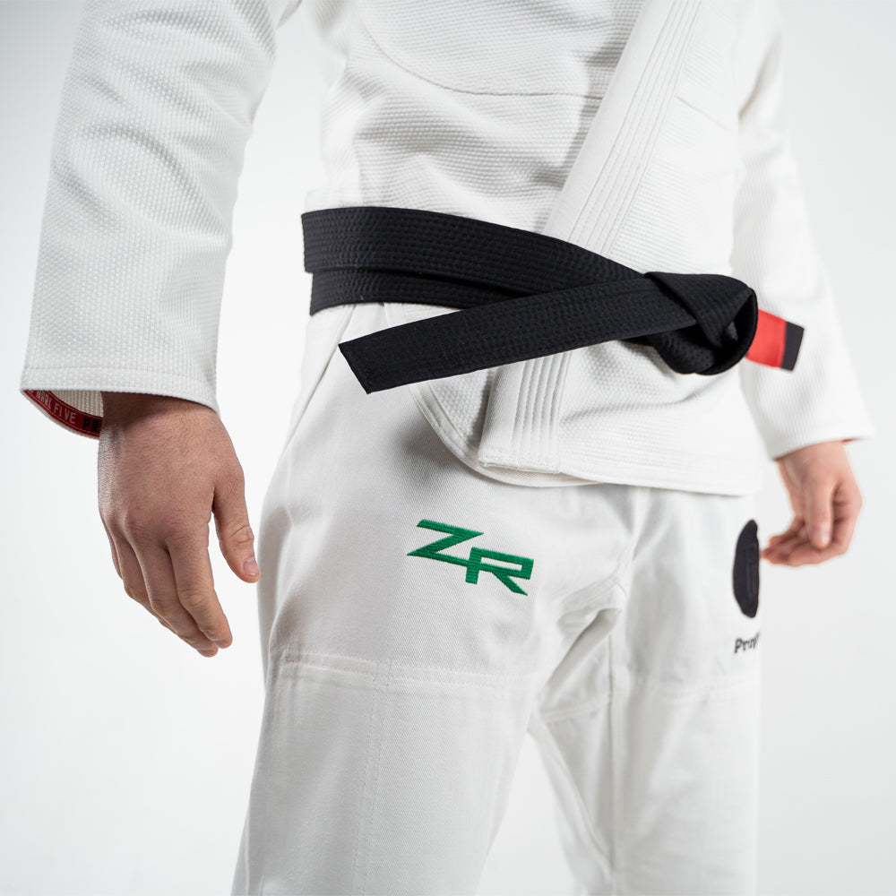 ZR Europe x Progress Jiu Jitsu Kimono- White