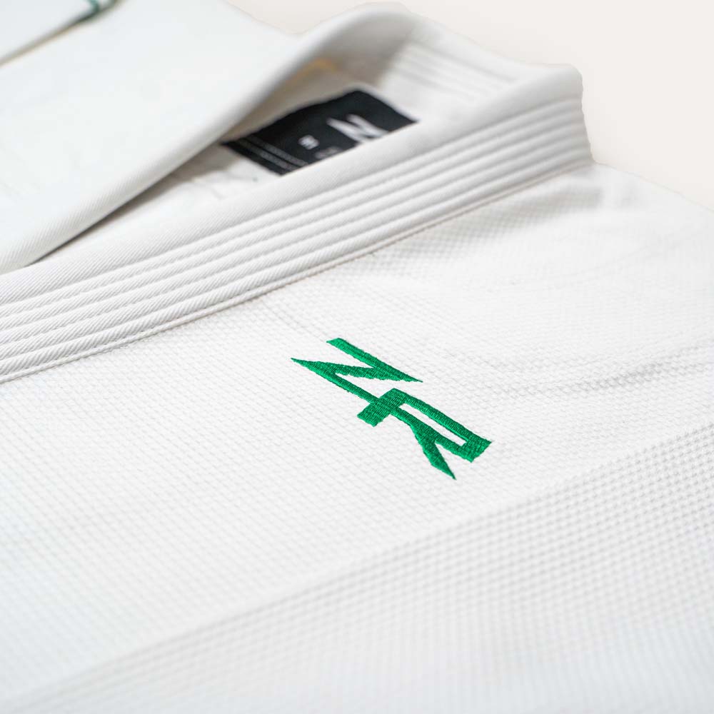 ZR Europe x Progress Jiu Jitsu Kimono- White