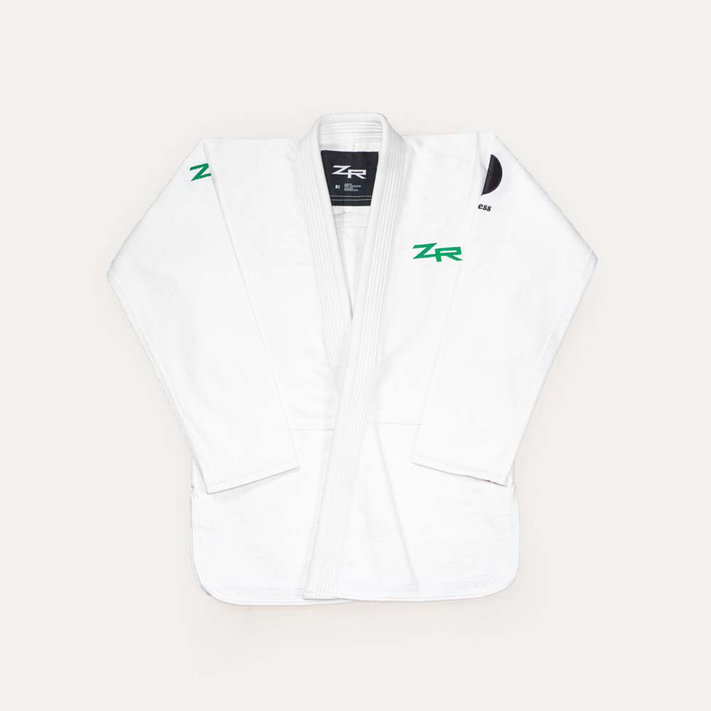 ZR Europe x Progress Jiu Jitsu Kimono- White